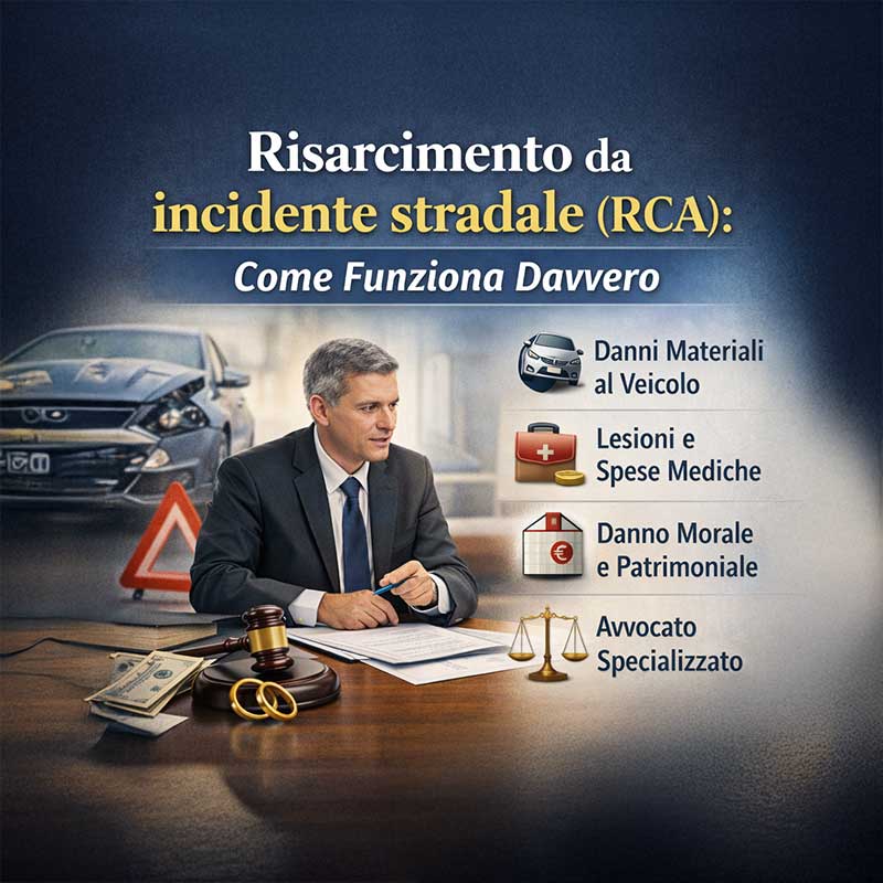 Risarcimento da incidente stradale